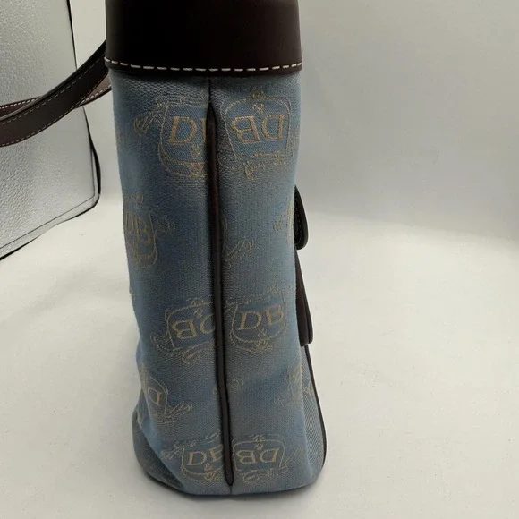 Dooney & Bourke Shoulder Bag Womens Monogram DL57C X8 Pouch Wallet Set Purse - Picture 6 of 16